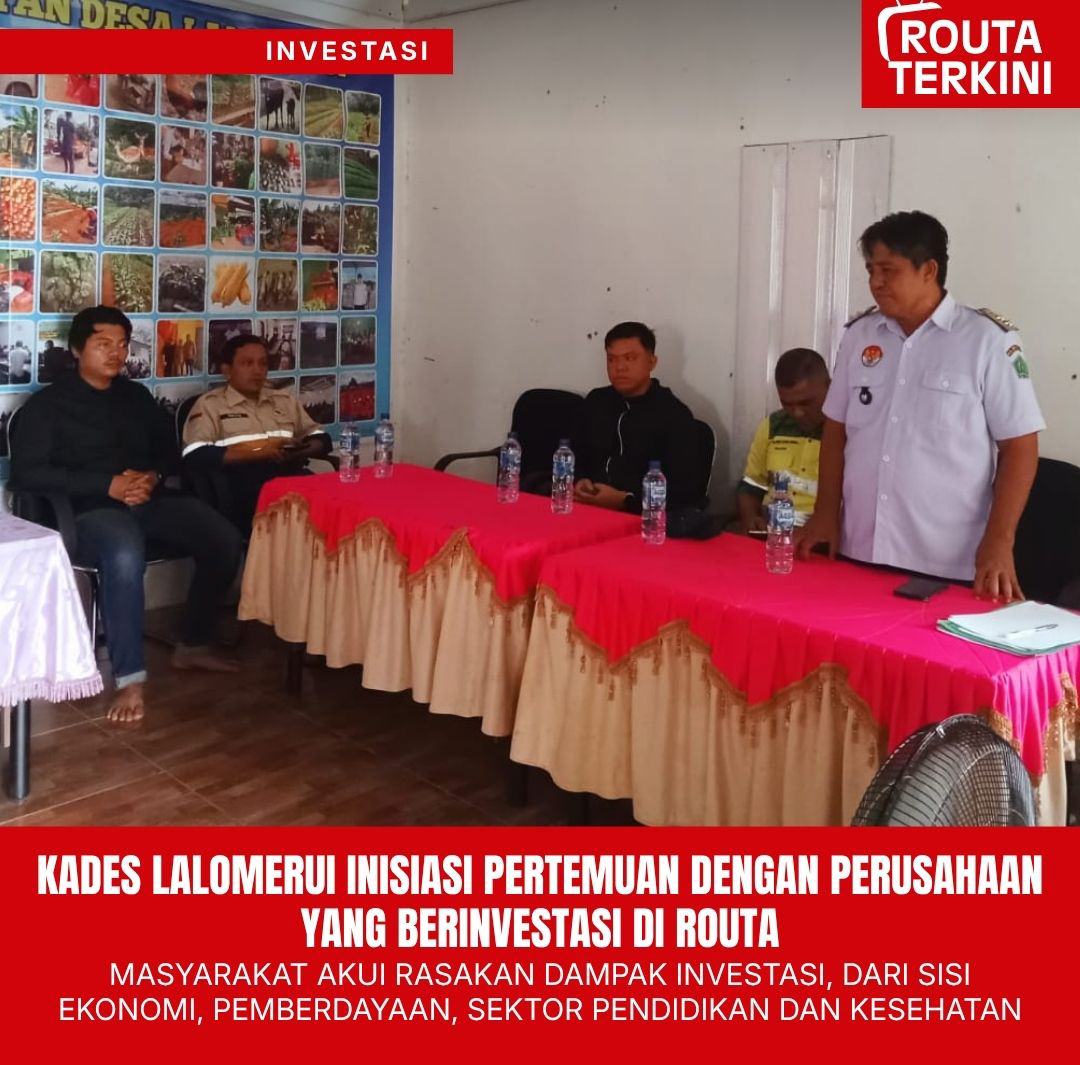 Smelter Dipersoalkan, Kades Lalomerui: Warga Sudah Rasakan Dampak Investasi