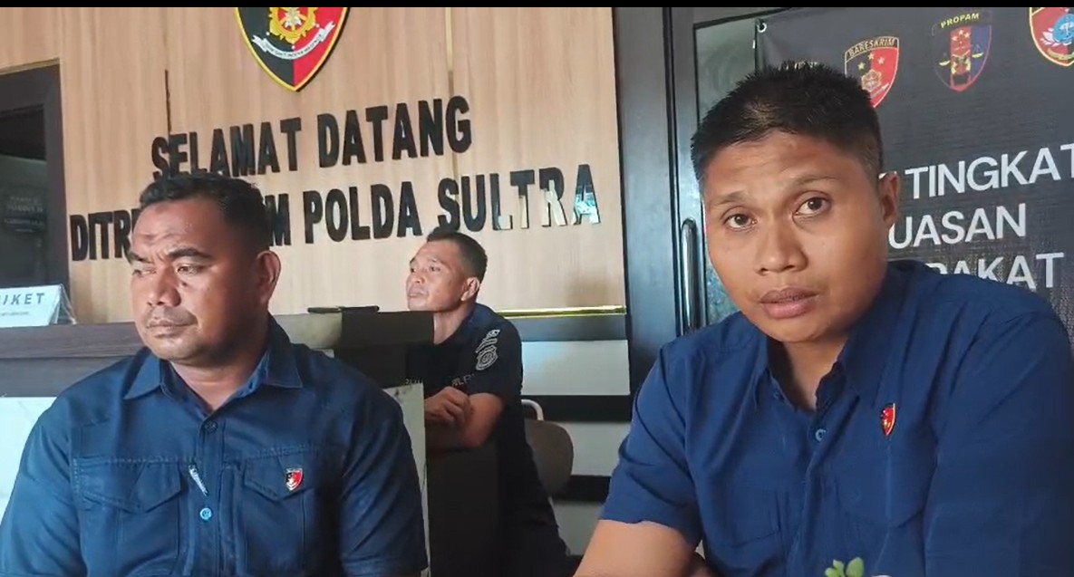 Polda Sultra: Bukan Kriminalisasi! Tiga Pelaku Dugaan Pengrusakan Saat Demo Smelter Routa Ditahan